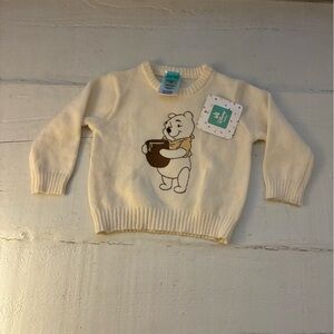 Cream Winnie the Pooh Knit Sweater - 9m